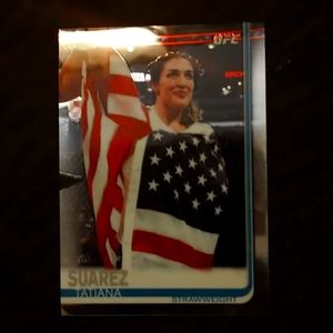 UFC Topps Chrome Tatiana Suarez